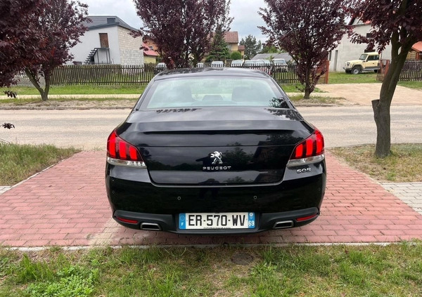 Peugeot 508 cena 32900 przebieg: 126461, rok produkcji 2017 z Turek małe 191